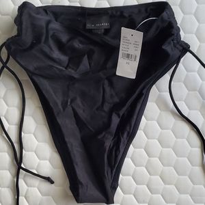 High waisted bikini bottoms